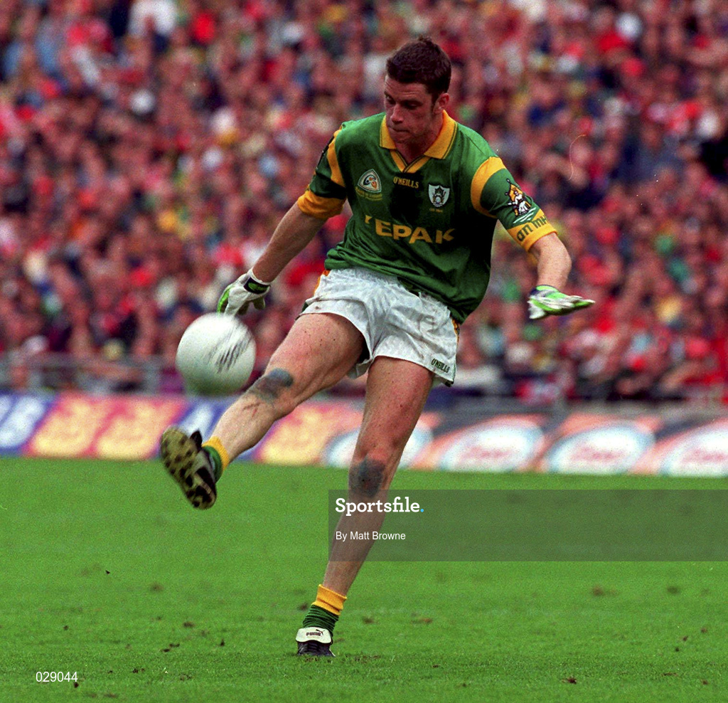 26 September 1999; Nigel Crawford of Meath during the GAA Football All-Ireland Senior Championship Final match between Meath and Cork at Croke Park in Dublin. Photo by Matt Browne/Sportsfile