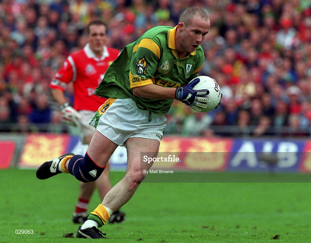 26 September 1999; Ollie Murphy of Meath during the GAA Football All-Ireland Senior Championship Final match between Meath and Cork at Croke Park in Dublin. Photo by Matt Browne/Sportsfile