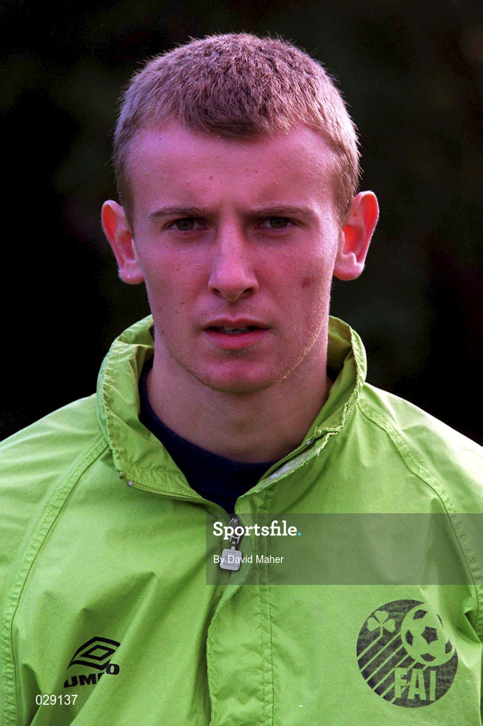 29 October 1999; Stephen Casper during a Republic of Ireland U16 squad training session in Dublin. Photo by David Maher/Sportsfile