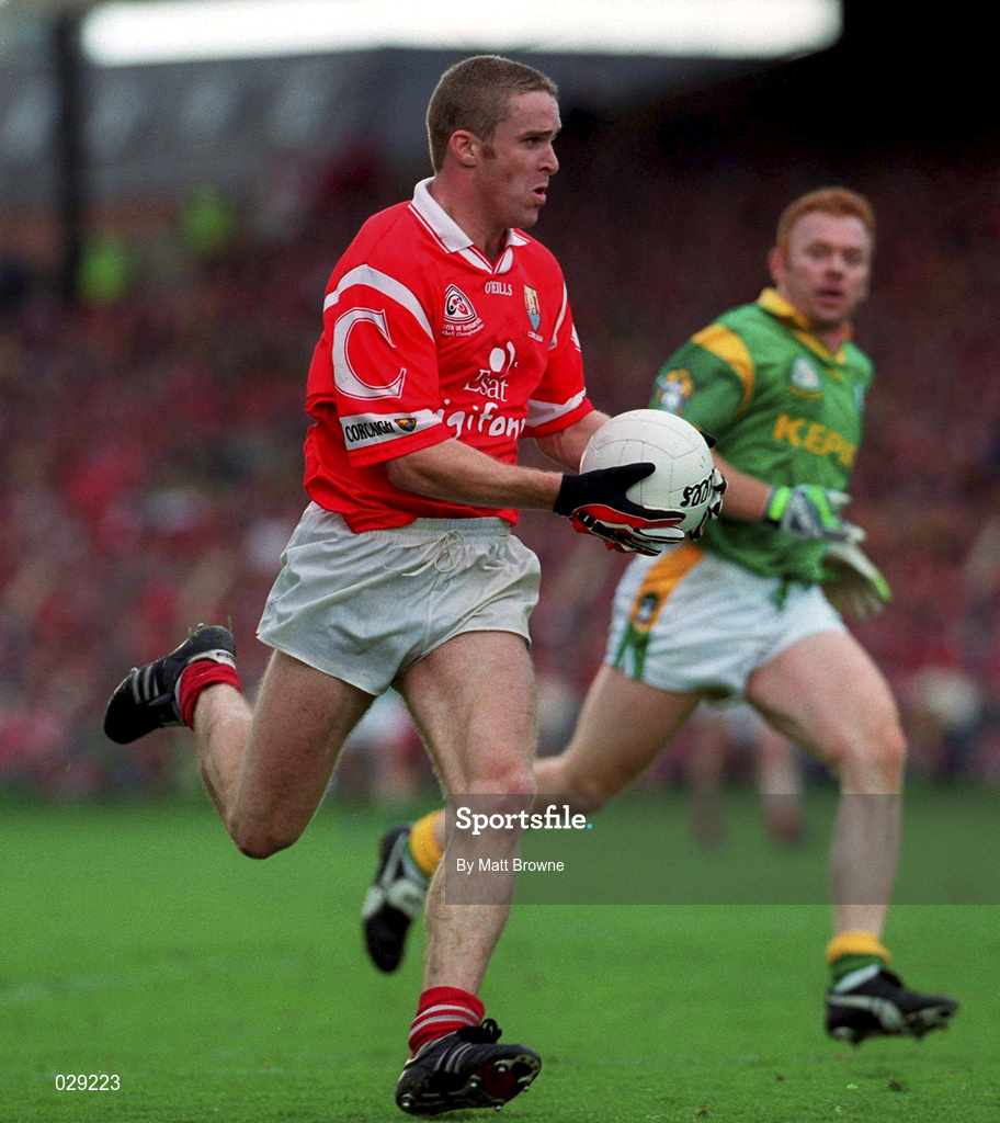 26 September 1999; Padraig O'Mahony of Cork during the GAA Football All-Ireland Senior Championship Final match between Meath and Cork at Croke Park in Dublin. Photo by Matt Browne/Sportsfile