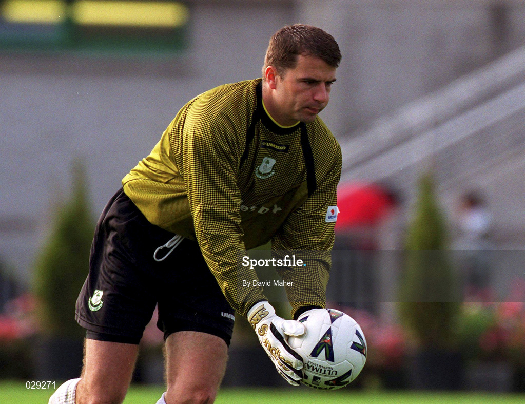 17 October 1999; Robbie Horgan of Shamrock Rovers during the Eircom League Premier Division match between Shamrock Rovers and Cork City at Morton Stadium in Santry, Dublin. Photo by David Maher/Sportsfile *** Local Caption *** 17 October 1999; x during the Eircom League Premier Division match between Shamrock Rovers and Cork City at Morton Stadium in Santry, Dublin. Photo by David Maher/Sportsfile