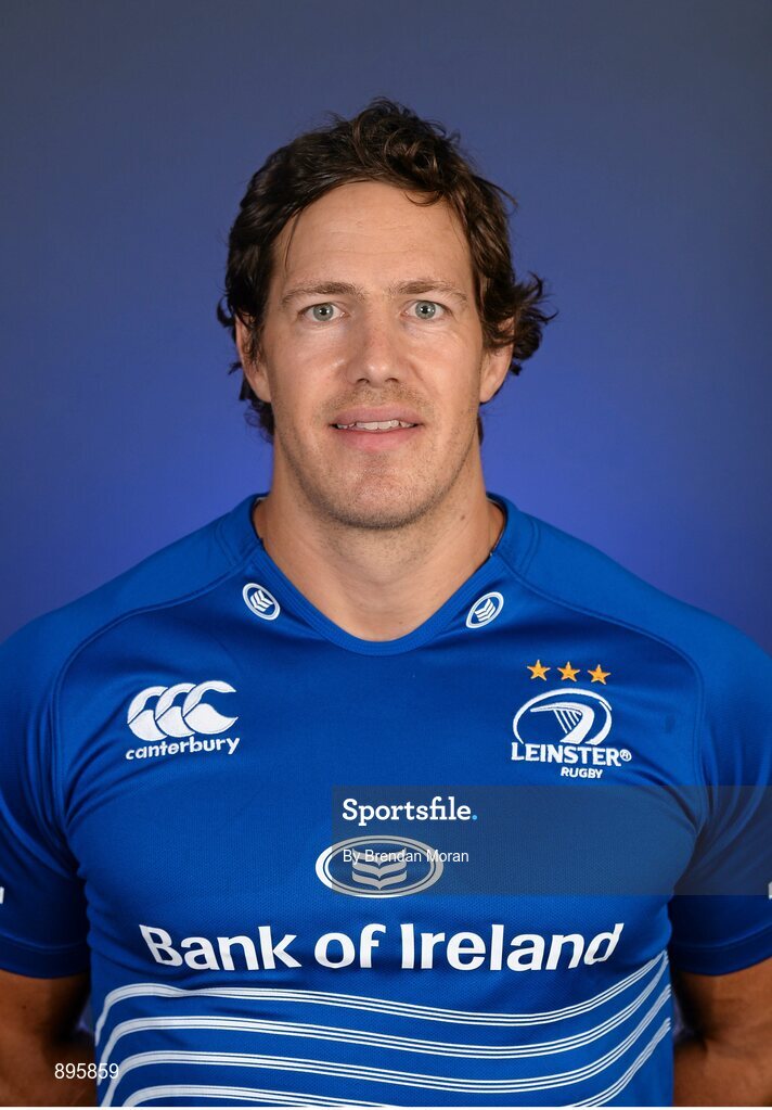 31 July 2014; Mike McCarthy, Leinster. Leinster Rugby Squad Headshots for Season 2014/15, Leinster Rugby, UCD, Belfield, Dublin. Picture credit: Brendan Moran / SPORTSFILE