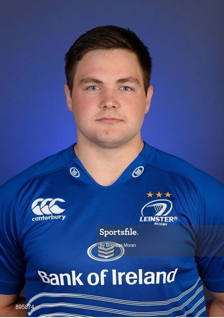 31 July 2014; Tyrone Moran, Leinster. Leinster Rugby Squad Headshots for Season 2014/15, Leinster Rugby, UCD, Belfield, Dublin. Picture credit: Brendan Moran / SPORTSFILE