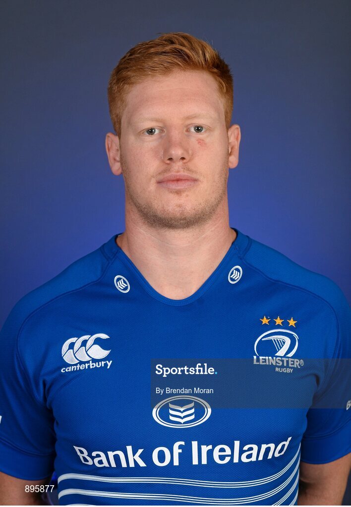 31 July 2014; Tom Denton, Leinster. Leinster Rugby Squad Headshots for Season 2014/15, Leinster Rugby, UCD, Belfield, Dublin. Picture credit: Brendan Moran / SPORTSFILE