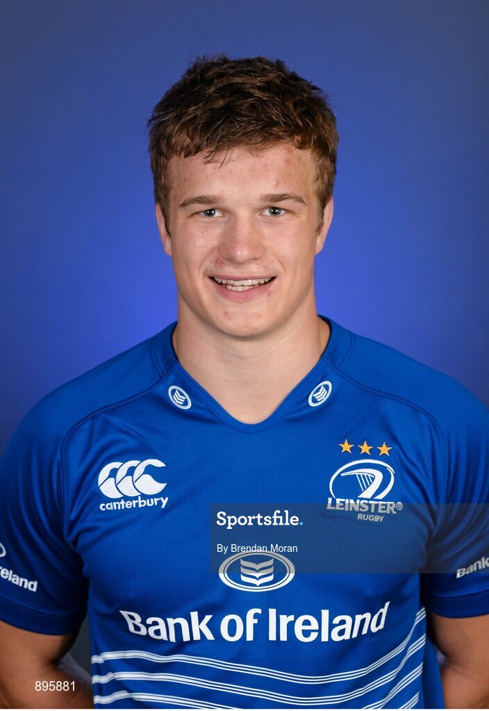 31 July 2014; Josh van der Flier, Leinster Academy. Leinster Rugby Squad Headshots for Season 2014/15, Leinster Rugby, UCD, Belfield, Dublin. Picture credit: Brendan Moran / SPORTSFILE