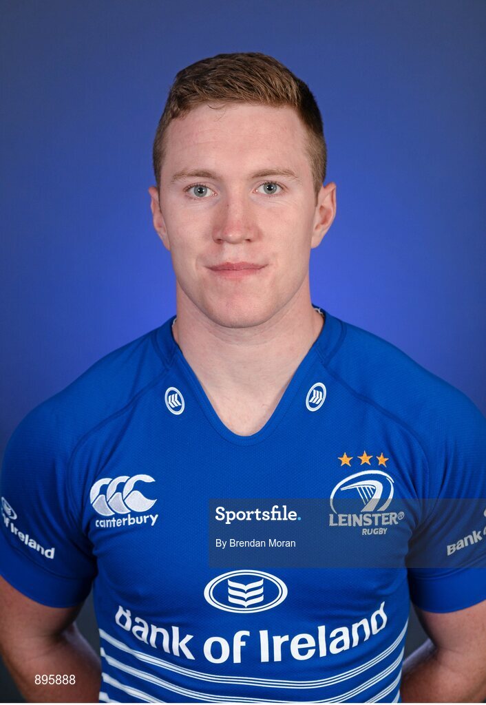 31 July 2014; Rory O'Loughlin, Leinster Academy. Leinster Rugby Squad Headshots for Season 2014/15, Leinster Rugby, UCD, Belfield, Dublin. Picture credit: Brendan Moran / SPORTSFILE