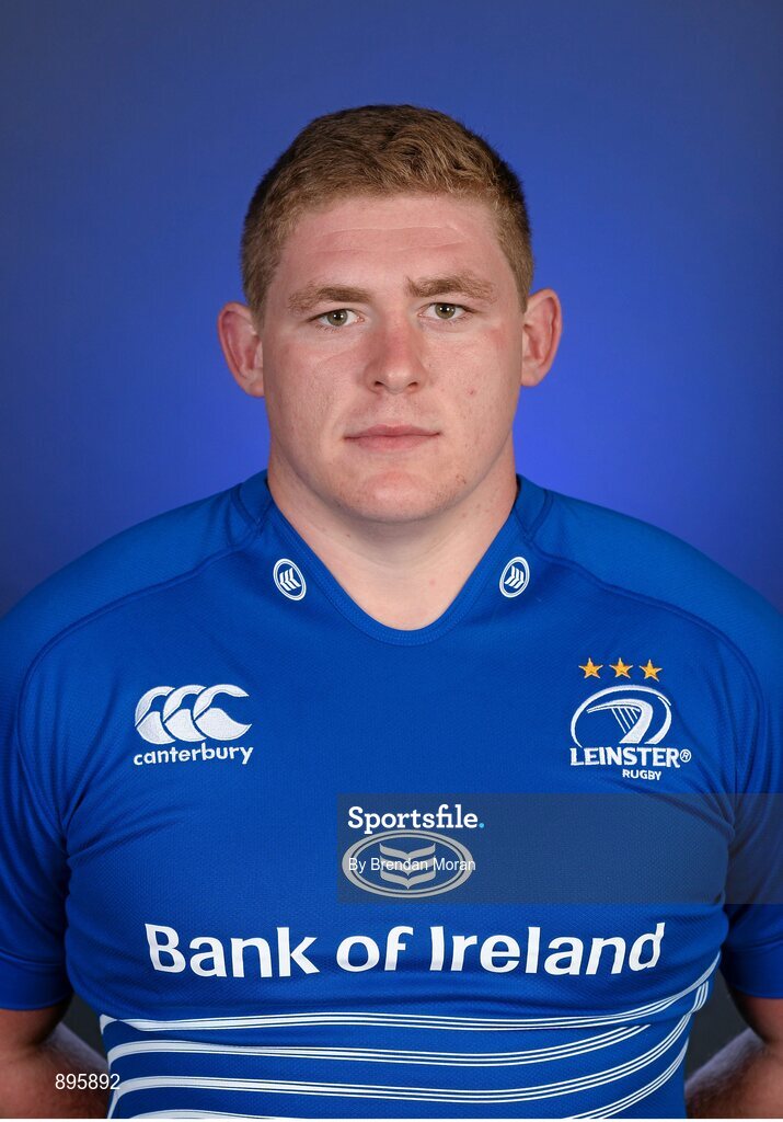 31 July 2014; Tadhg Furlong, Leinster. Leinster Rugby Squad Headshots for Season 2014/15, Leinster Rugby, UCD, Belfield, Dublin. Picture credit: Brendan Moran / SPORTSFILE