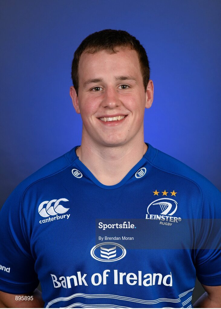 31 July 2014; Bryan Byrne, Leinster Academy. Leinster Rugby Squad Headshots for Season 2014/15, Leinster Rugby, UCD, Belfield, Dublin. Picture credit: Brendan Moran / SPORTSFILE