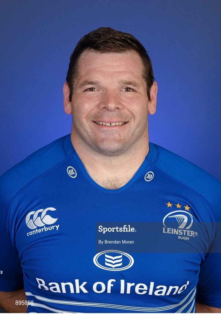 31 July 2014; Mike Ross, Leinster. Leinster Rugby Squad Headshots for Season 2014/15, Leinster Rugby, UCD, Belfield, Dublin. Picture credit: Brendan Moran / SPORTSFILE