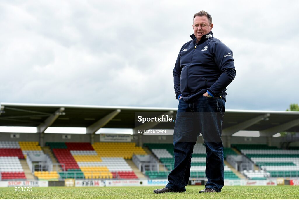 20 August 2014; Leinster head coach Matt O'Connor. Tallaght Stadium, Tallaght, Co. Dublin. Picture credit: Matt Browne / SPORTSFILE