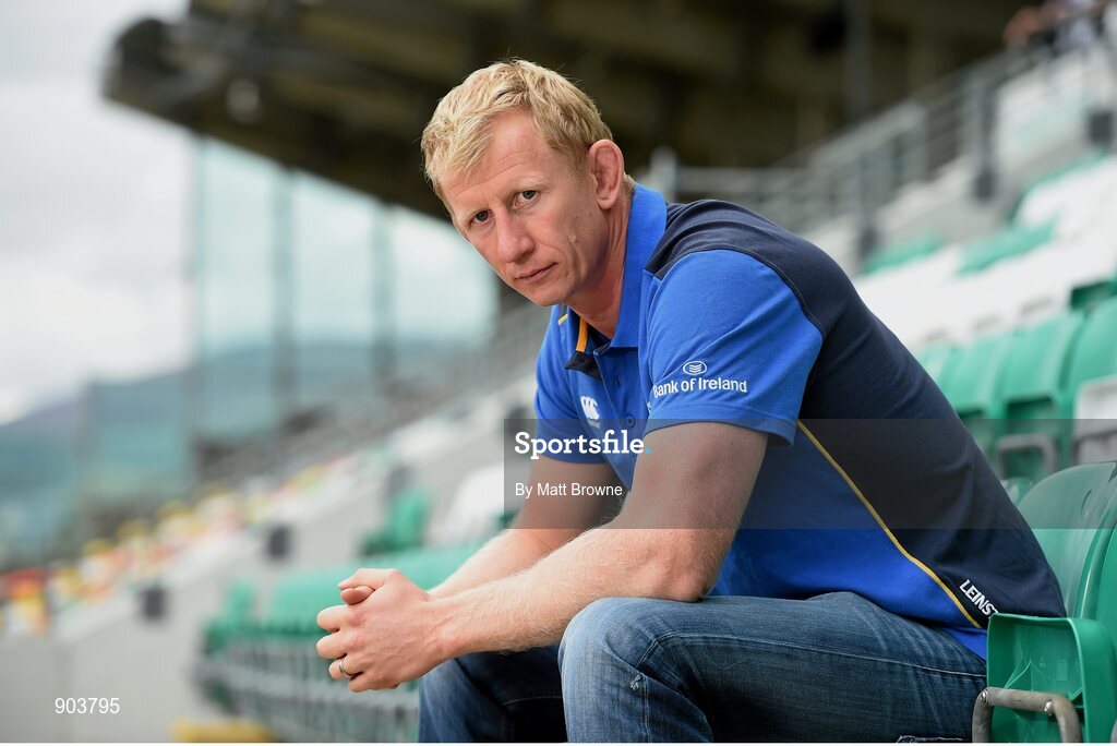 20 August 2014; Leo Cullen, Leinster forwards coach. Tallaght Stadium, Tallaght, Co. Dublin. Picture credit: Matt Browne / SPORTSFILE