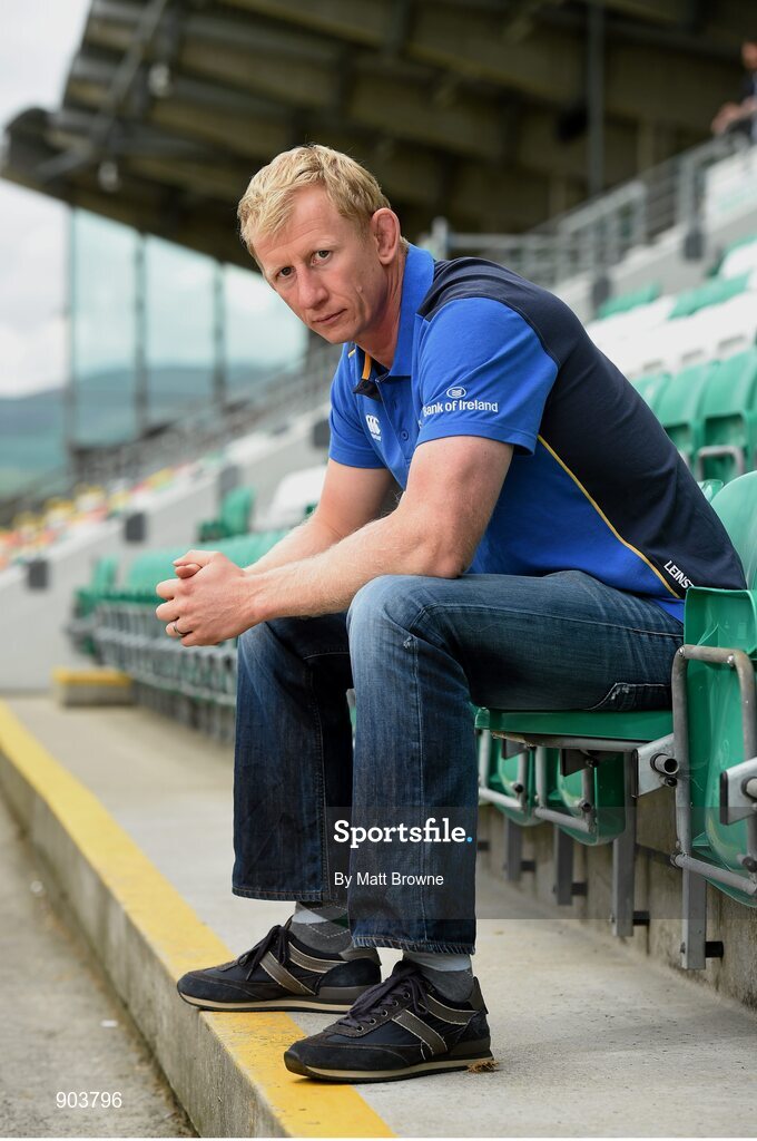 20 August 2014; Leo Cullen, Leinster forwards coach. Tallaght Stadium, Tallaght, Co. Dublin. Picture credit: Matt Browne / SPORTSFILE