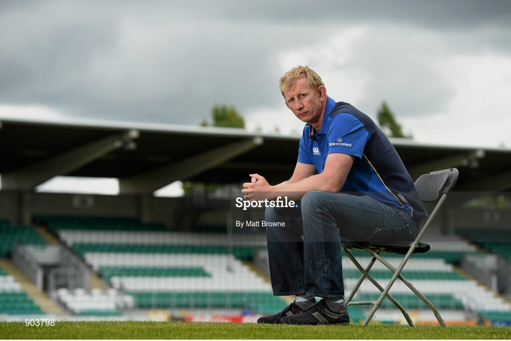 20 August 2014; Leo Cullen, Leinster forwards coach. Tallaght Stadium, Tallaght, Co. Dublin. Picture credit: Matt Browne / SPORTSFILE