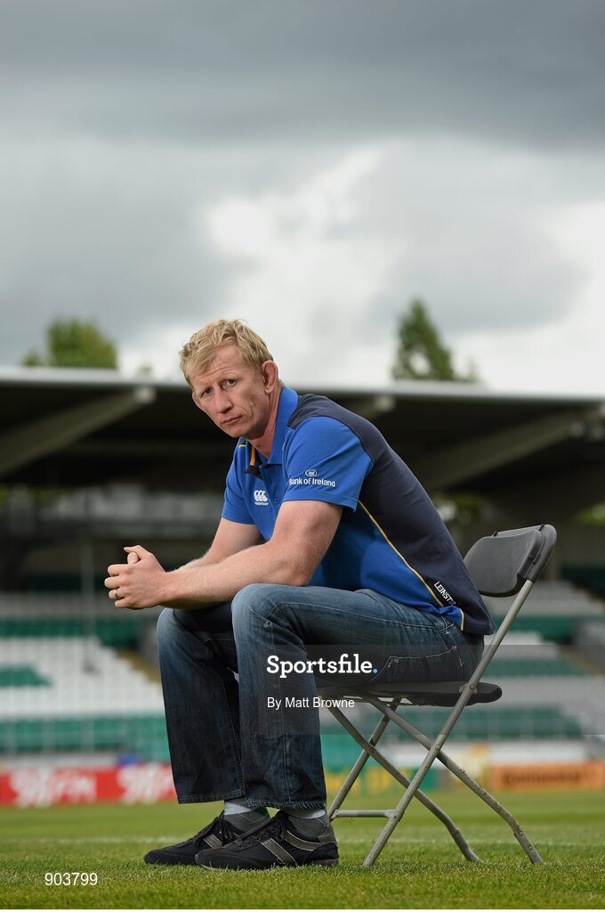 20 August 2014; Leo Cullen, Leinster forwards coach. Tallaght Stadium, Tallaght, Co. Dublin. Picture credit: Matt Browne / SPORTSFILE