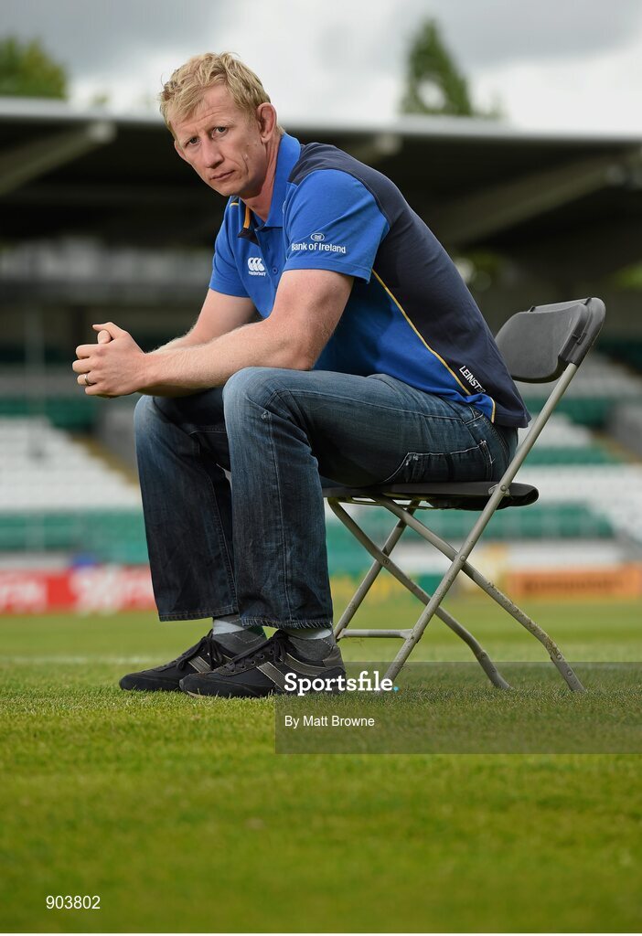 20 August 2014; Leo Cullen, Leinster forwards coach. Tallaght Stadium, Tallaght, Co. Dublin. Picture credit: Matt Browne / SPORTSFILE