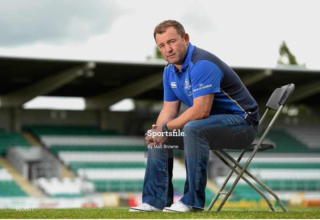 20 August 2014; Richie Murphy, Leinster skills & kicking coach. Tallaght Stadium, Tallaght, Co. Dublin. Picture credit: Matt Browne / SPORTSFILE