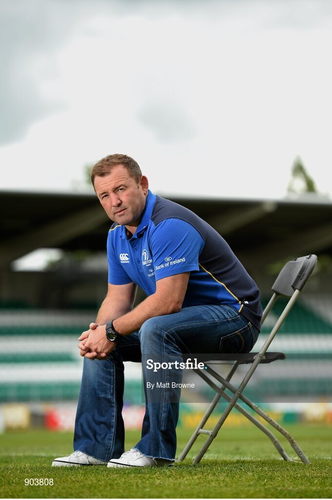 20 August 2014; Richie Murphy, Leinster skills & kicking coach. Tallaght Stadium, Tallaght, Co. Dublin. Picture credit: Matt Browne / SPORTSFILE