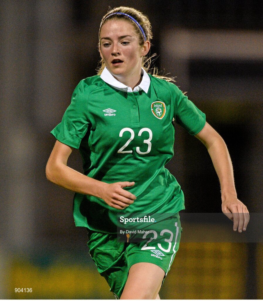 20 August 2014; Siobhan Killeen, Republic of Ireland. FIFA Women's World Cup Qualifier, Group 1, Republic of Ireland v Slovenia. Tallaght Stadium, Tallaght, Co. Dublin. Picture credit: David Maher / SPORTSFILE