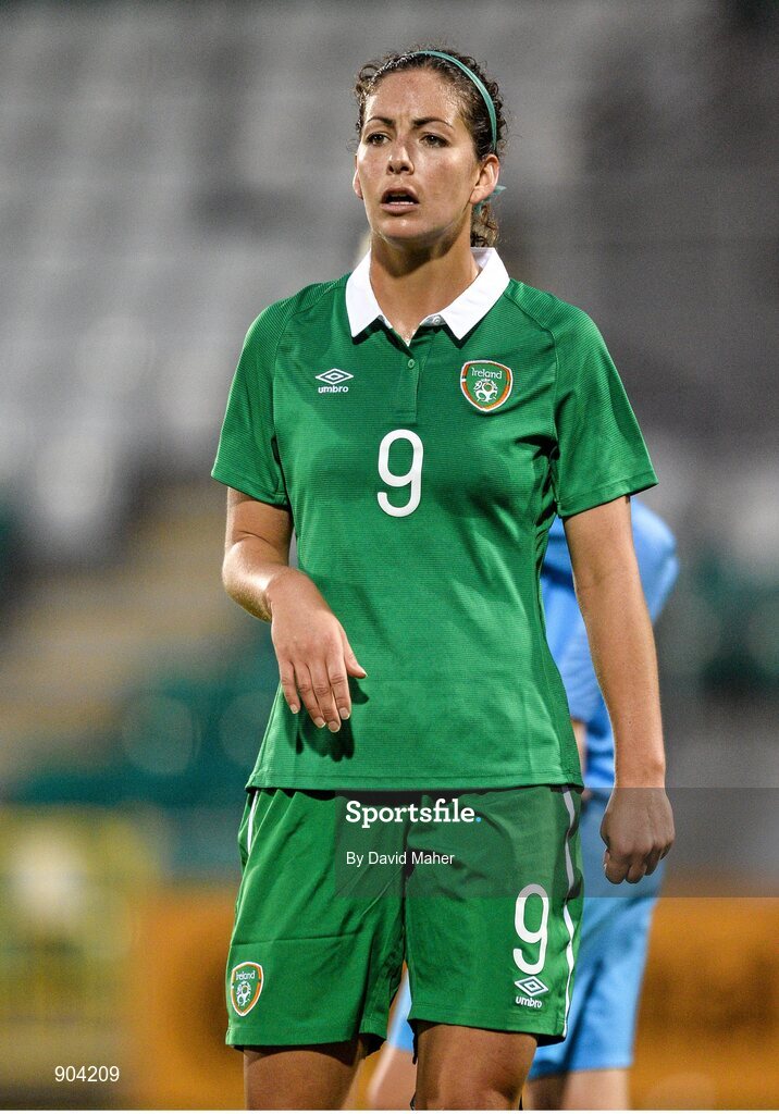 20 August 2014; Fiona O'Sullivan, Republic of Ireland. FIFA Women's World Cup Qualifier, Group 1, Republic of Ireland v Slovenia. Tallaght Stadium, Tallaght, Co. Dublin. Picture credit: David Maher / SPORTSFILE