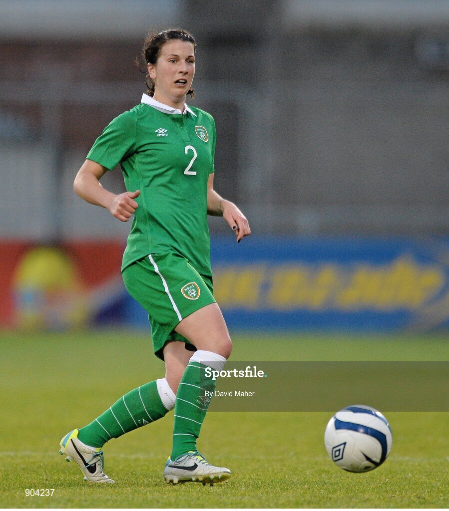20 August 2014; Niamh Fahey, Republic of Ireland. FIFA Women's World Cup Qualifier, Group 1, Republic of Ireland v Slovenia. Tallaght Stadium, Tallaght, Co. Dublin. Picture credit: David Maher / SPORTSFILE