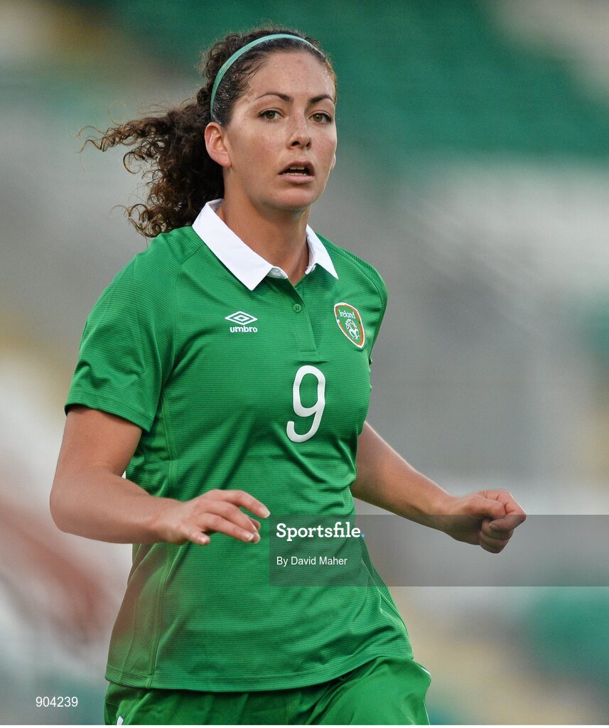 20 August 2014; Fiona O'Sullivan, Republic of Ireland. FIFA Women's World Cup Qualifier, Group 1, Republic of Ireland v Slovenia. Tallaght Stadium, Tallaght, Co. Dublin Picture credit: David Maher / SPORTSFILE