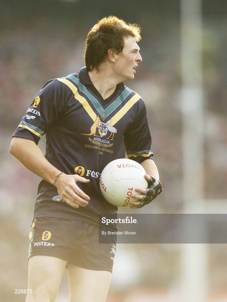 5 November 2006; Brendon Goddard, Australia. Coca-Cola International Rules Series 2006, Second Test, Ireland v Australia, Croke Park, Dublin. Picture credit: Brendan Moran / SPORTSFILE