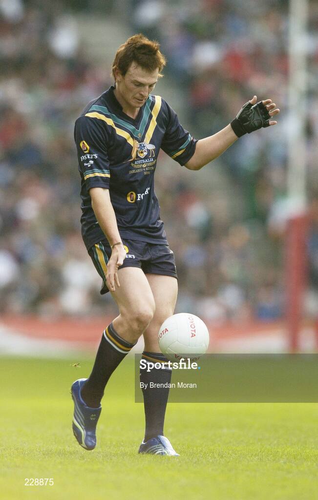 5 November 2006; Brendon Goddard, Australia. Coca-Cola International Rules Series 2006, Second Test, Ireland v Australia, Croke Park, Dublin. Picture credit: Brendan Moran / SPORTSFILE