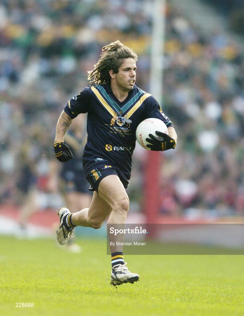 5 November 2006; Chance Bateman, Australia. Coca-Cola International Rules Series 2006, Second Test, Ireland v Australia, Croke Park, Dublin. Picture credit: Brendan Moran / SPORTSFILE