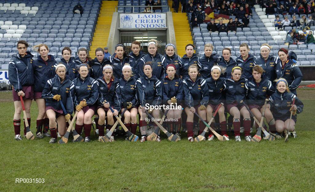 19 November 2006; The Keady panel. All-Ireland Junior Camogie Championship Final, Harps v Keady, O'Moore Park, Portlaoise, Co. Laois. Picture credit: Brian Lawless / SPORTSFILE