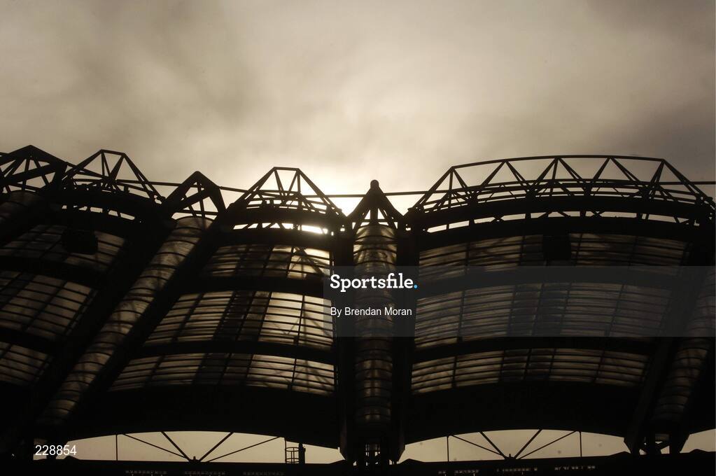 5 November 2006; A general view of the roof at Croke Park. Coca-Cola International Rules Series 2006, Second Test, Ireland v Australia, Croke Park, Dublin. Picture credit: Brendan Moran / SPORTSFILE