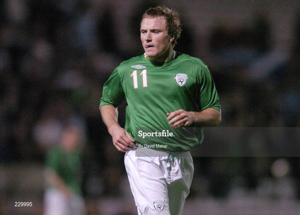 14 November 2006; Alan O'Brien, Republic of Ireland 'B'. 'B' International, Republic of Ireland 'B' v Scotland 'B', Dalymount Park, Dublin. Picture credit: David Maher / SPORTSFILE