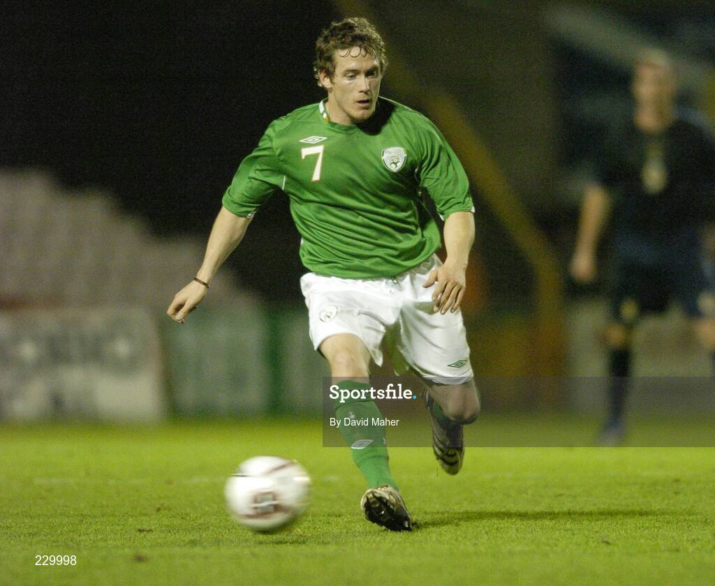 14 November 2006; Joe Gamble, Republic of Ireland 'B'. 'B' International, Republic of Ireland 'B' v Scotland 'B', Dalymount Park, Dublin. Picture credit: David Maher / SPORTSFILE