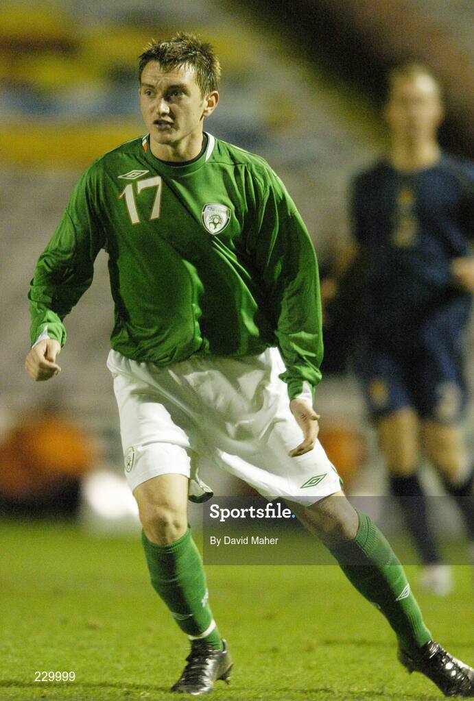 14 November 2006; Lee Frecklington, Republic of Ireland 'B'. 'B' International, Republic of Ireland 'B' v Scotland 'B', Dalymount Park, Dublin. Picture credit: David Maher / SPORTSFILE
