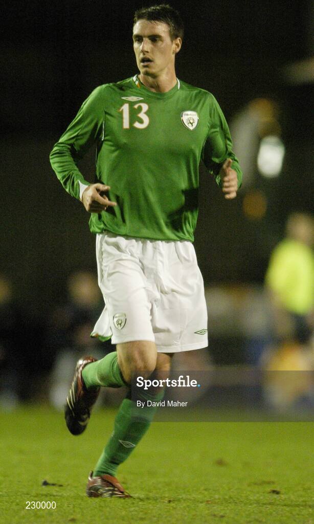 14 November 2006; Darren Potter, Republic of Ireland 'B'. 'B' International, Republic of Ireland 'B' v Scotland 'B', Dalymount Park, Dublin. Picture credit: David Maher / SPORTSFILE