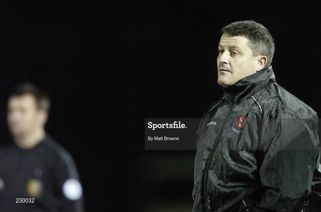 25 November 2006; John Gill, Manager, Dundalk. Eircom League Premier Division, First Division Playoff 2nd Leg, Waterford United v Dundalk, RSC, Waterford. Picture credit: Matt Browne / SPORTSFILE
