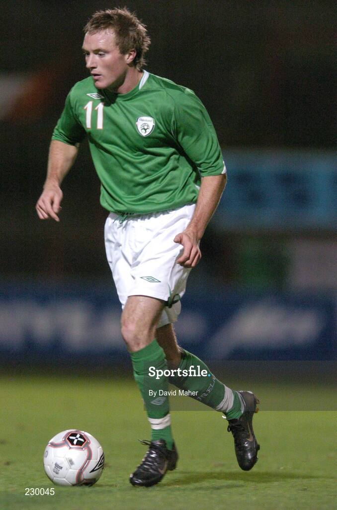 14 November 2006; Alan O'Brien, Republic of Ireland 'B'. 'B' International, Republic of Ireland 'B' v Scotland 'B', Dalymount Park, Dublin. Picture credit: David Maher / SPORTSFILE