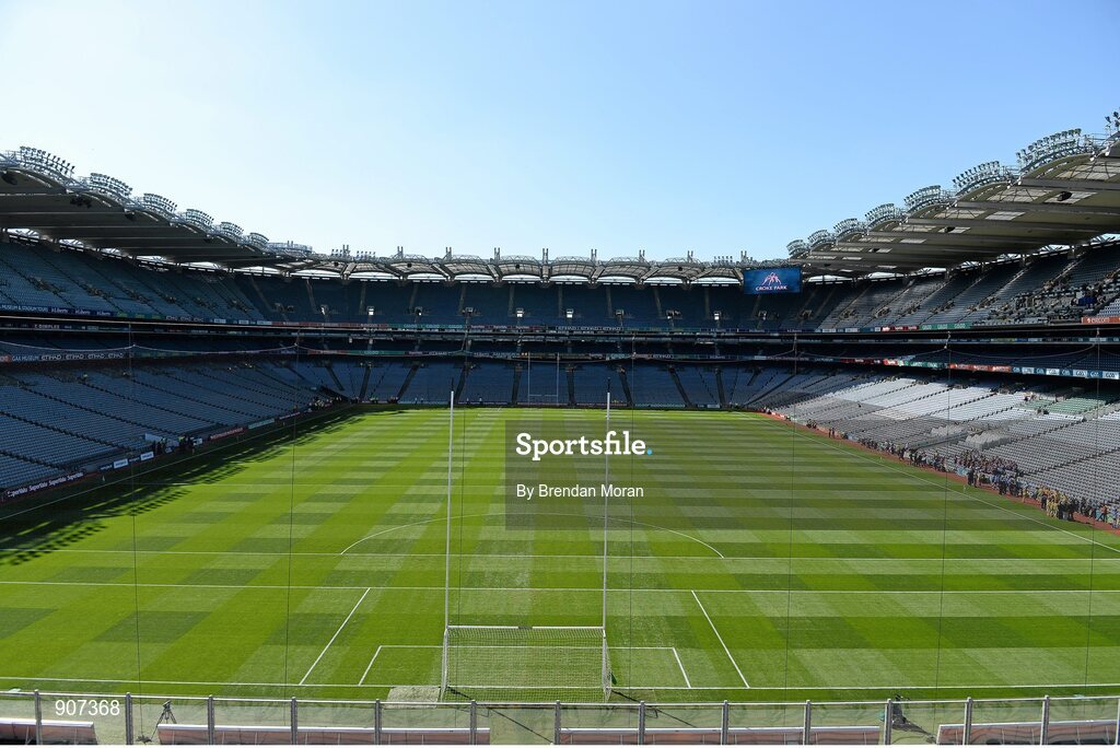 31 August 2014; A general view of Croke Park ahead of the day's games. GAA Football All Ireland Senior Championship, Semi-Final, Dublin v Donegal, Croke Park, Dublin. Picture credit: Brendan Moran / SPORTSFILE