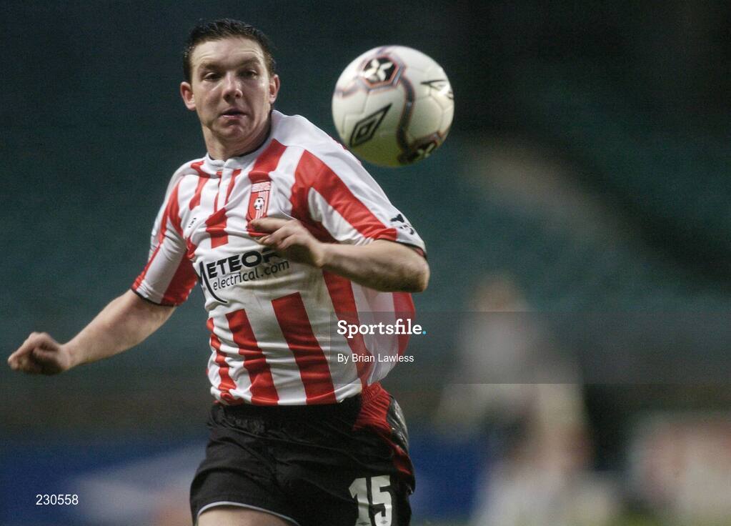 3 December 2006; Kevin Deery, Derry City. FAI Carlsberg Senior Challenge Cup Final, Derry City v St Patrick's Athletic, Lansdowne Road, Dublin. Picture credit: Brian Lawless / SPORTSFILE