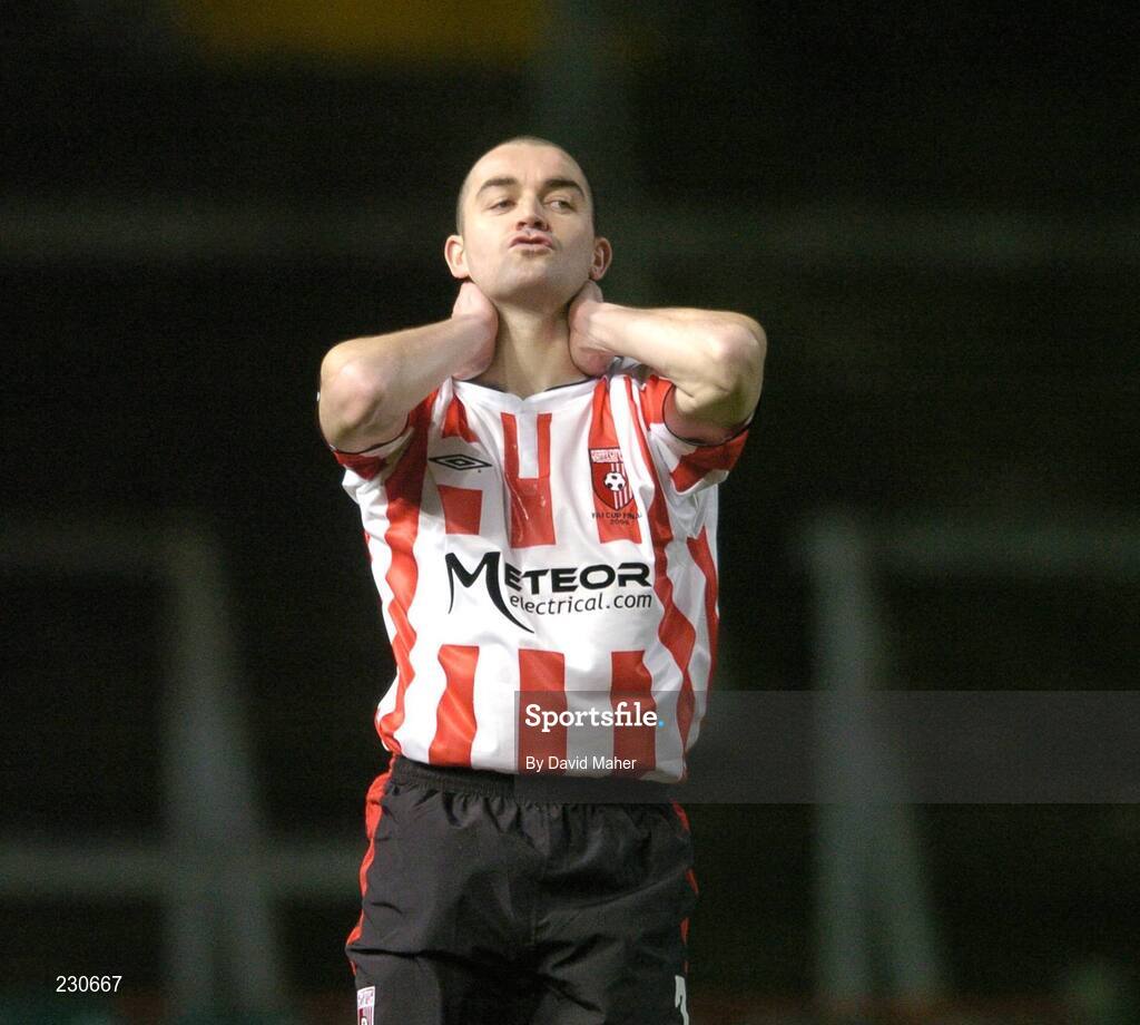 3 December 2006; Sean Hargan, Derry City. FAI Carlsberg Senior Challenge Cup Final, Derry City v St Patrick's Athletic, Lansdowne Road, Dublin. Picture credit: David Maher / SPORTSFILE