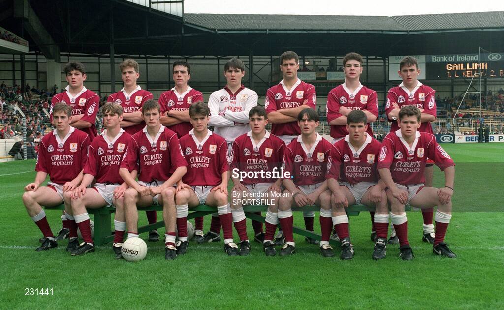 18 Spetember 1994; The Galway team. All-Ireland Minor Football Final, Kerry v Galway, Croke Park, Dublin. Picture credit; Brendan Moran / SPORTSFILE