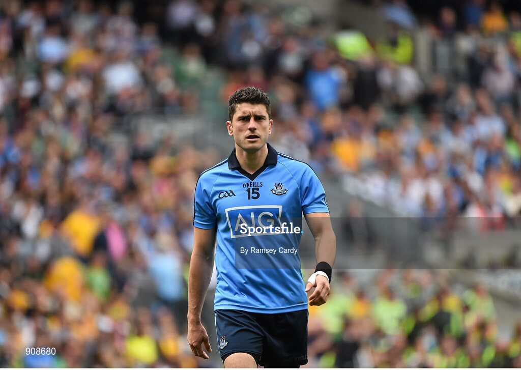 31 August 2014; Bernard Brogan, Dublin. GAA Football All Ireland Senior Championship, Semi-Final, Dublin v Donegal, Croke Park, Dublin. Picture credit: Ramsey Cardy / SPORTSFILE