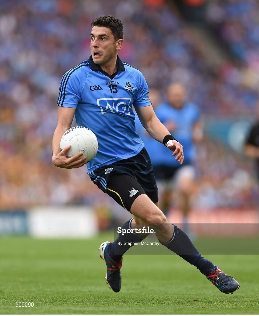 31 August 2014; Bernard Brogan, Dublin. GAA Football All Ireland Senior Championship, Semi-Final, Dublin v Donegal, Croke Park, Dublin. Picture credit: Stephen McCarthy / SPORTSFILE
