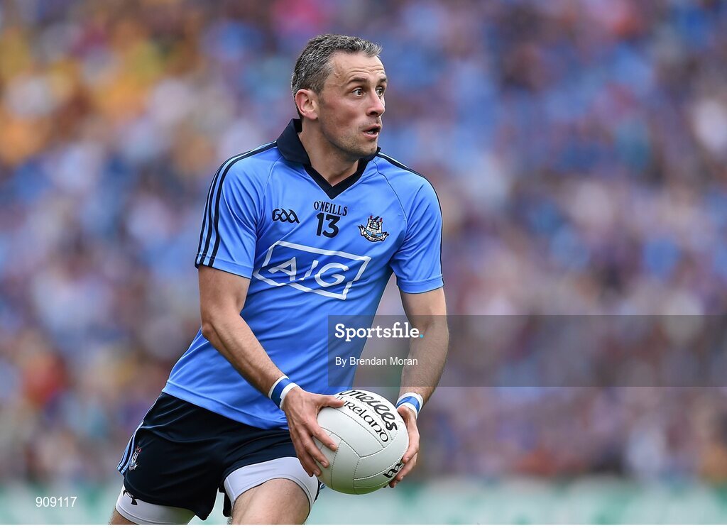 31 August 2014; Alan Brogan, Dublin. GAA Football All Ireland Senior Championship, Semi-Final, Dublin v Donegal, Croke Park, Dublin. Picture credit: Brendan Moran / SPORTSFILE