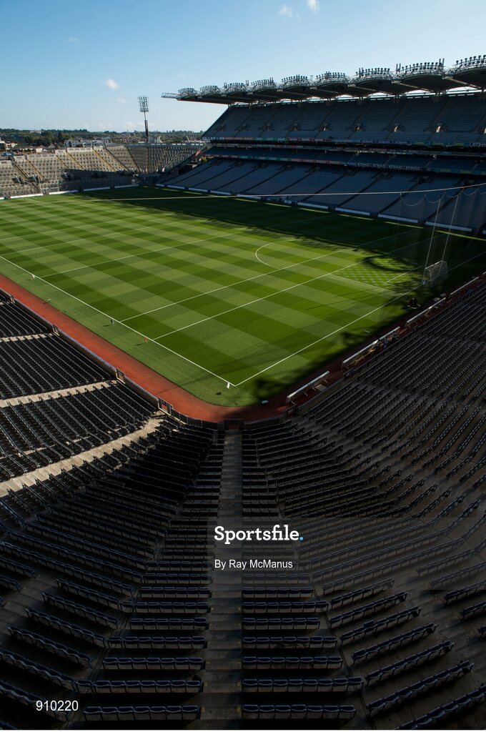 7 September 2014; A general view of Croke Park before the venue is opened. GAA Hurling All Ireland Senior Championship Final, Kilkenny v Tipperary. Croke Park, Dublin. Picture credit: Ray McManus / SPORTSFILE
