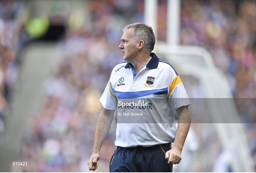 7 September 2014; Tipperary manager Eamon O'Shea. GAA Hurling All Ireland Senior Championship Final, Kilkenny v Tipperary. Croke Park, Dublin. Picture credit: Matt Browne / SPORTSFILE