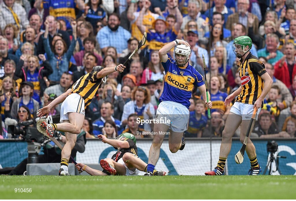 7 September 2014; Gearóid Ryan, Tipperary, reacts to a missed goal opportunity. GAA Hurling All Ireland Senior Championship Final, Kilkenny v Tipperary. Croke Park, Dublin. Picture credit: Brendan Moran / SPORTSFILE