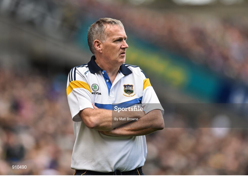 7 September 2014; Tipperary manager Eamon O'Shea during the game. GAA Hurling All Ireland Senior Championship Final, Kilkenny v Tipperary. Croke Park, Dublin. Picture credit: Matt Browne / SPORTSFILE