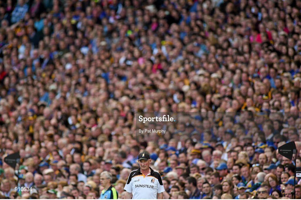 7 September 2014; Kilkenny manager Brian Cody during the game. GAA Hurling All Ireland Senior Championship Final, Kilkenny v Tipperary. Croke Park, Dublin. Picture credit: Pat Murphy / SPORTSFILE