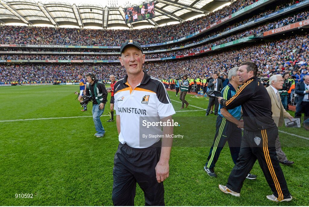 7 September 2014; Kilkenny manager Brian Cody after the game ended in a draw. GAA Hurling All Ireland Senior Championship Final, Kilkenny v Tipperary. Croke Park, Dublin. Picture credit: Stephen McCarthy / SPORTSFILE