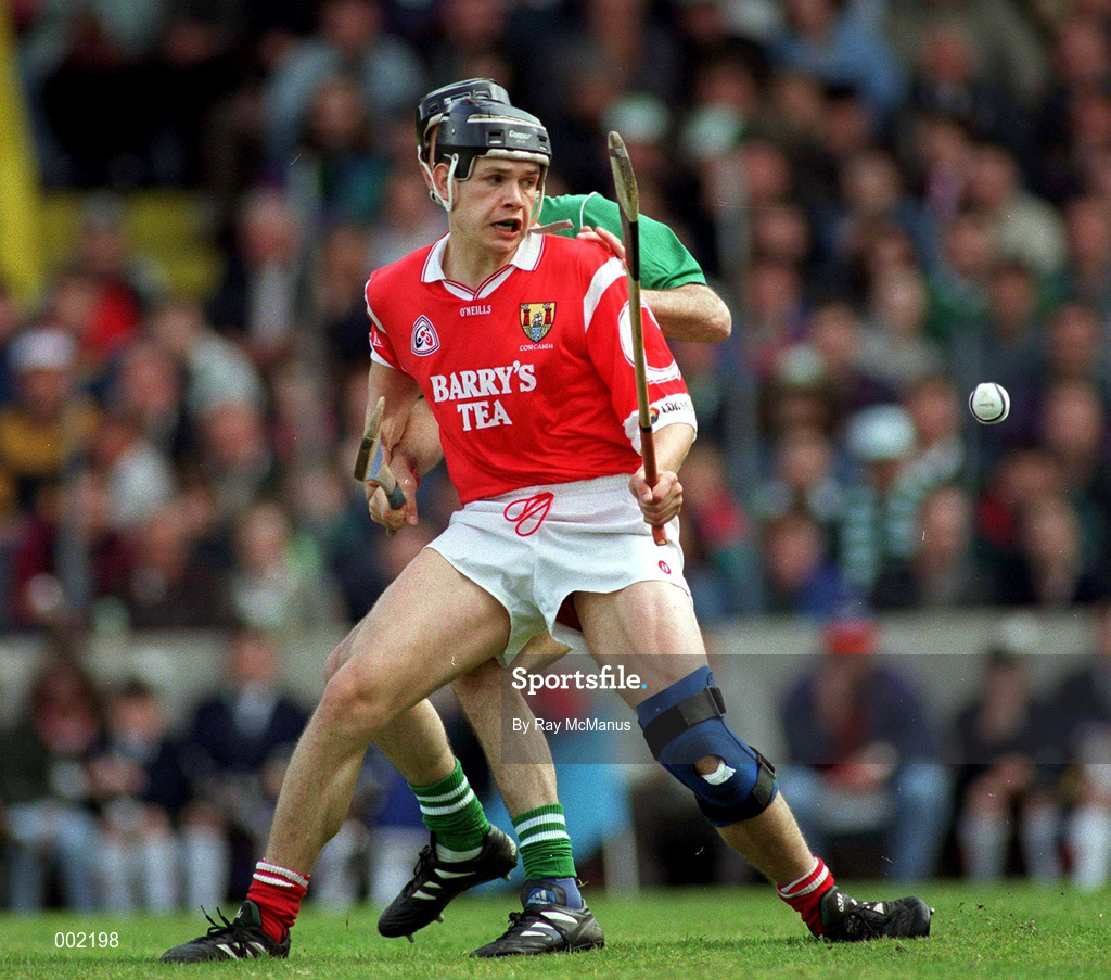 26 May 1996; Alan Browne of Cork during the Guinness Munster Senior Hurling Championship Quarter-Final match between Cork and Limerick at Pairc Ui Chaoimh in Cork. Photo by Ray McManus/Sportsfile